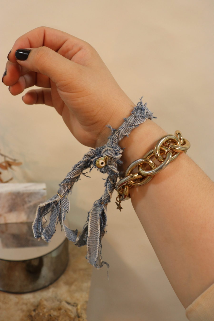 DENIM BRACELET